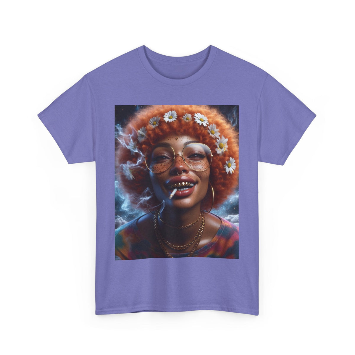 “Hella Trippy” Cotton Graphic Tee