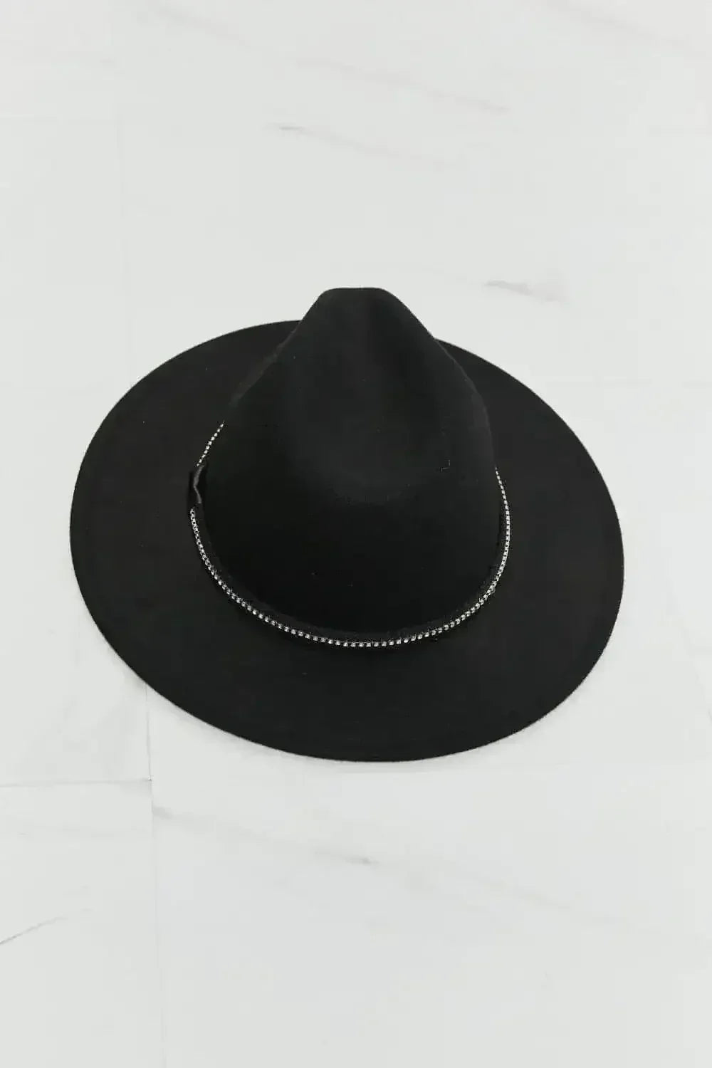 Fame Fedora Hat - Wool Felt Adjustable - Sun Protection &amp; Timeless Style