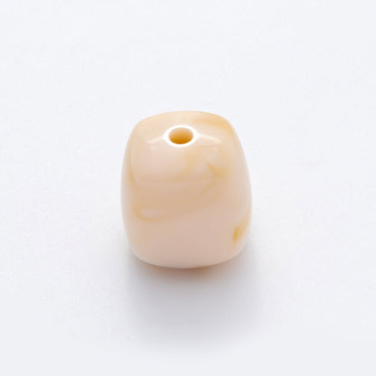 10x 17mm Yellow, Red, Pink Resin Cube Slider Spacer Bead | B109 - B884