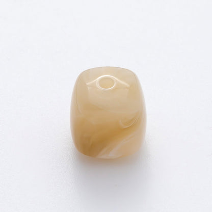 10x 17mm Yellow, Red, Pink Resin Cube Slider Spacer Bead | B109 - B884