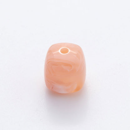 10x 17mm Yellow, Red, Pink Resin Cube Slider Spacer Bead | B109 - B884