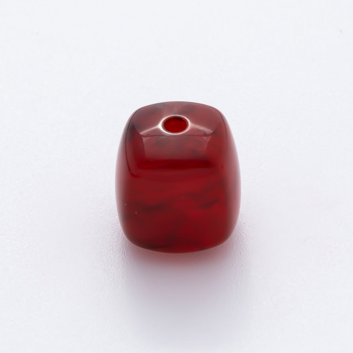 10x 17mm Yellow, Red, Pink Resin Cube Slider Spacer Bead | B109 - B884