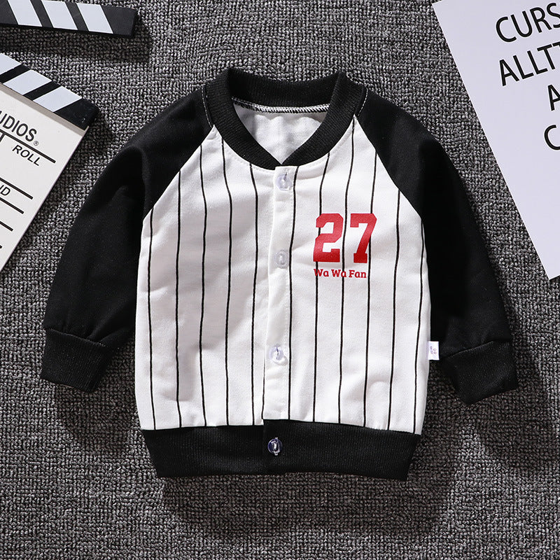 Boys And Girls Jackets Korean Baseball Uniforms Children&
