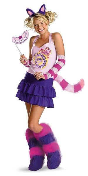 Alice in Wonderland: Cheshire Cat Costume Junior 7-9