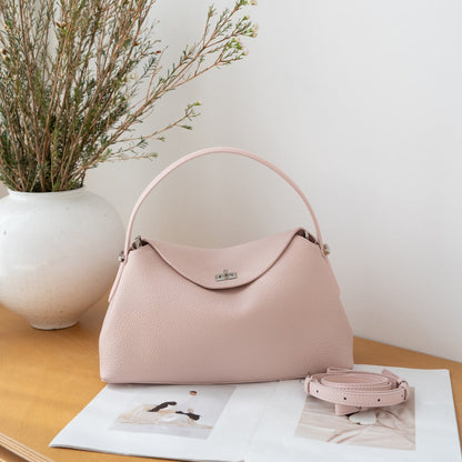 Genuine Leather Commuter Versatile Single-shoulder Women&