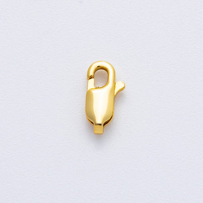 18K Gold Filled 10mm Puffy Lobster Clasp Charm Finding | Z1372
