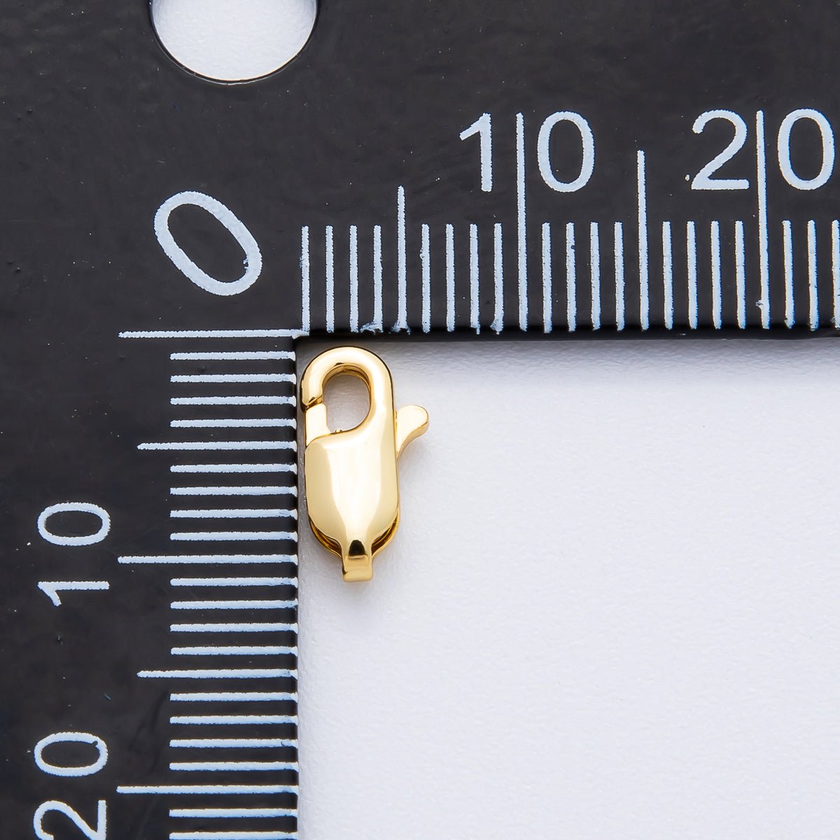 18K Gold Filled 10mm Puffy Lobster Clasp Charm Finding | Z1372