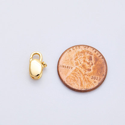 18K Gold Filled 11mm Minimalist Lobster Clasp Closure | Findings-00054