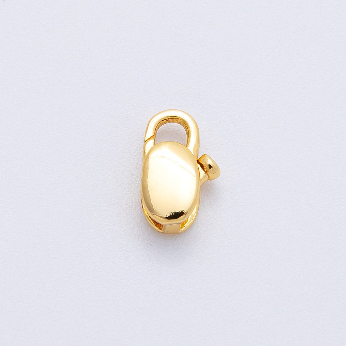18K Gold Filled 11mm Minimalist Lobster Clasp Closure | Findings-00054