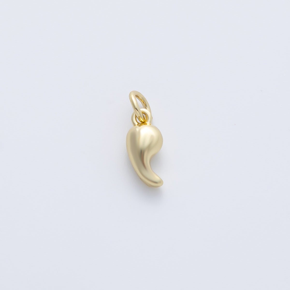 18K Gold Filled 11mm Minimalist Teardrop Mini Charm | AK043