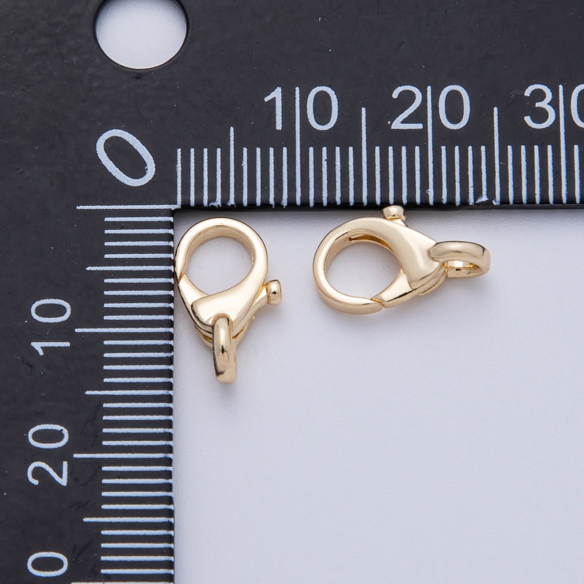 18K Gold Filled 13.3mm Minimalist Lobster Claw Clasps Finding | Findings-00012