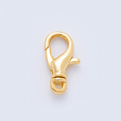 18K Gold Filled 16mm Lobster Swivel Clasp Charm Finding | Z1424