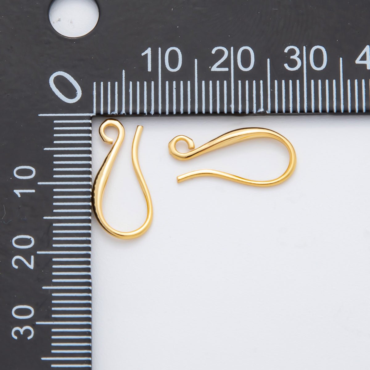 18K Gold Filled 16mm Long Hook Anchor Charm Finding | Z-A1249