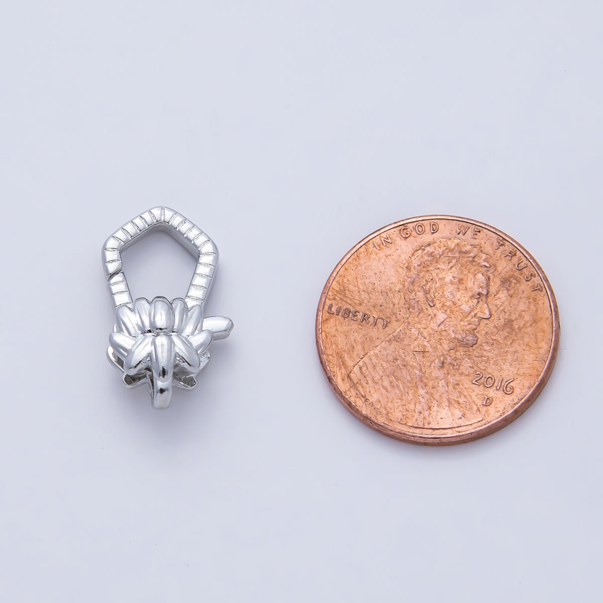 18K Gold Filled 16mm Ribbed Geometric Lobster Claw Clasps Finding in Gold &amp; Silver | Z1425 Z1611