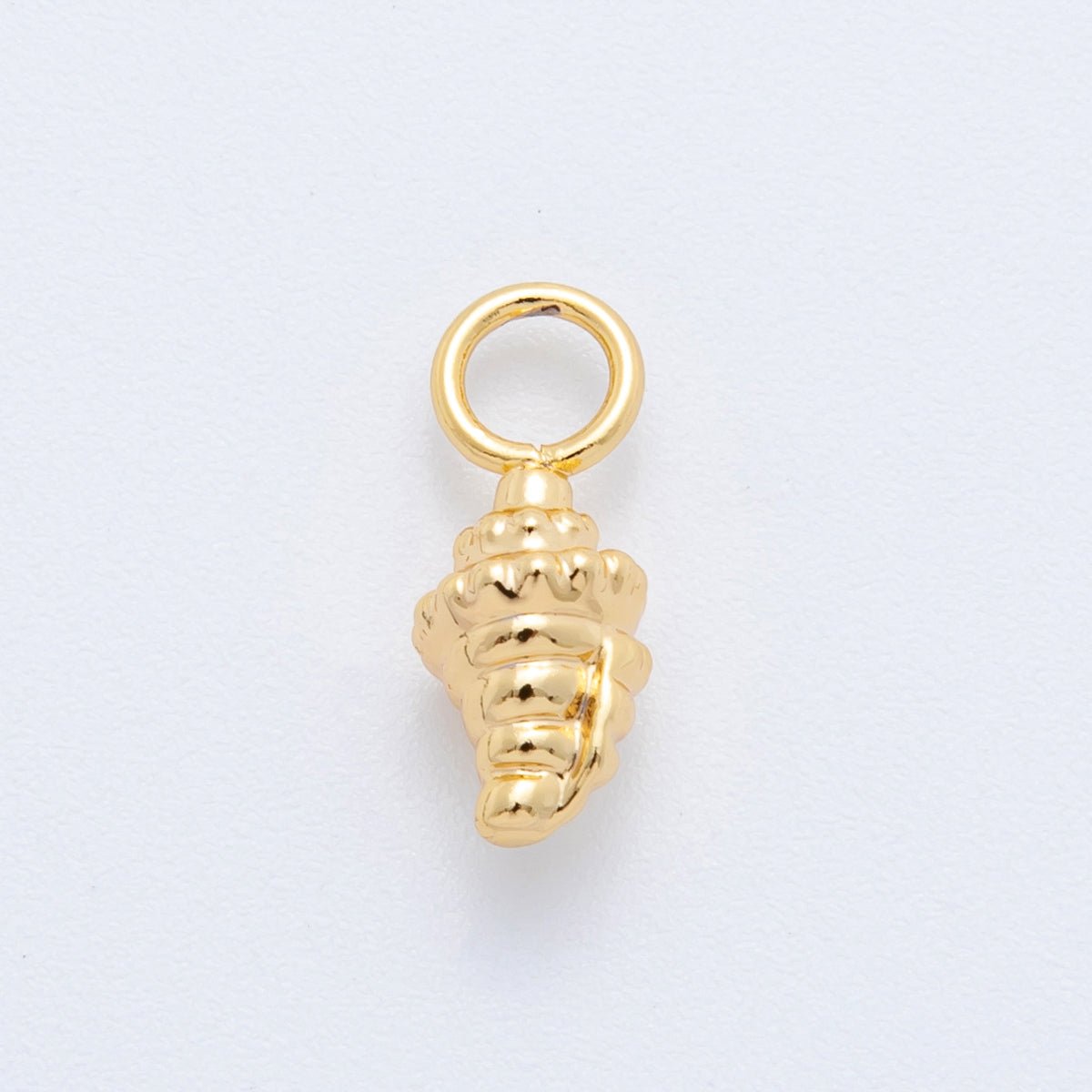 18K Gold Filled Sea Shell Minimalist Add-On Drop Earring Charm | AH-910