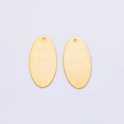 18K Gold Filled 30mm Lined Sphere Minimalist Thin Charm Finding | Z1193