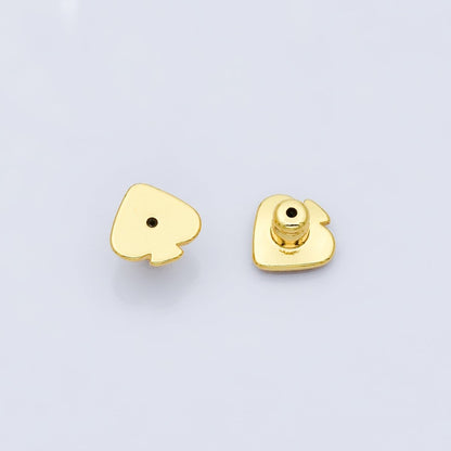 18K Gold Filled Geometric Earring Backs Findings | Z1202