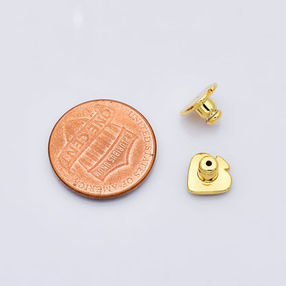 18K Gold Filled Geometric Earring Backs Findings | Z1202