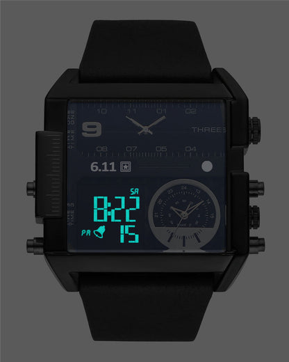 611 Date Countdown Waterproof Electronic Watch