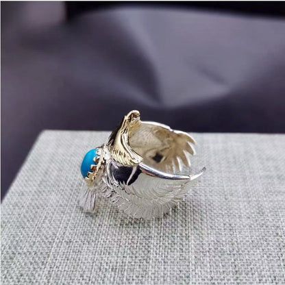 New Retro Versatile Eagle Ringtrendy For Both Men And Women