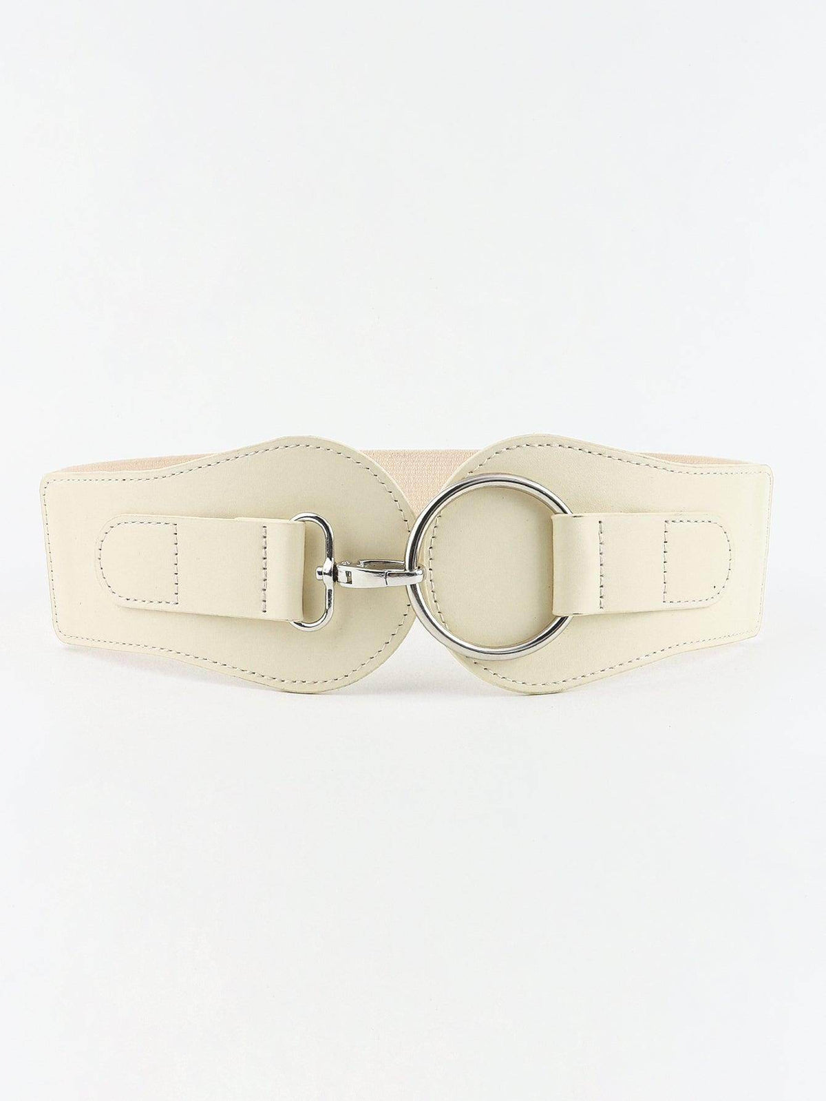 PU Elastic Wide Belt for Comfortable Fashion Fit