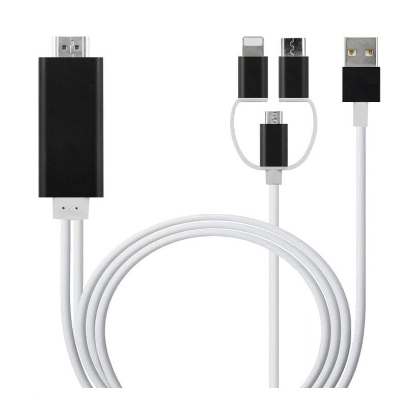 Type-C to HDMI 3-in-1 Cable