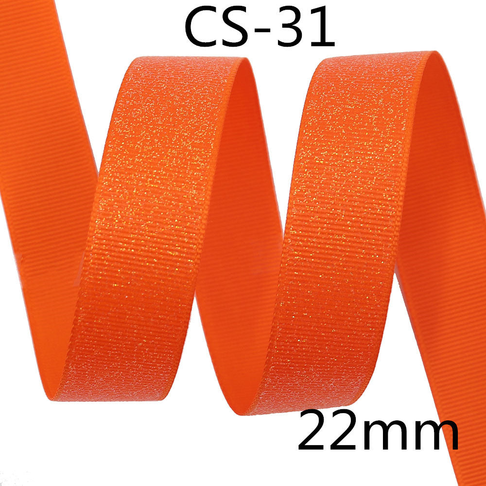 Glitter Silk Ribbon for Gift Wrapping