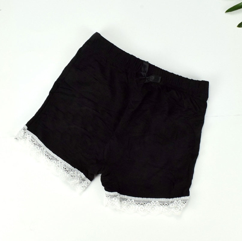 NUMO summer thin section girls safety pants modal girl three pants plus file anti-lighting children&