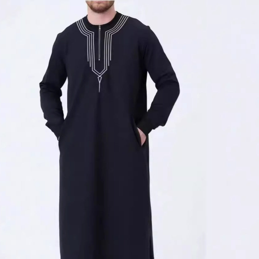 Casual Loose Embroidery Men&