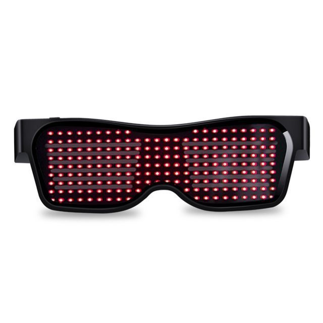 Multicolor Dynamic Flashing LED Party Glasses