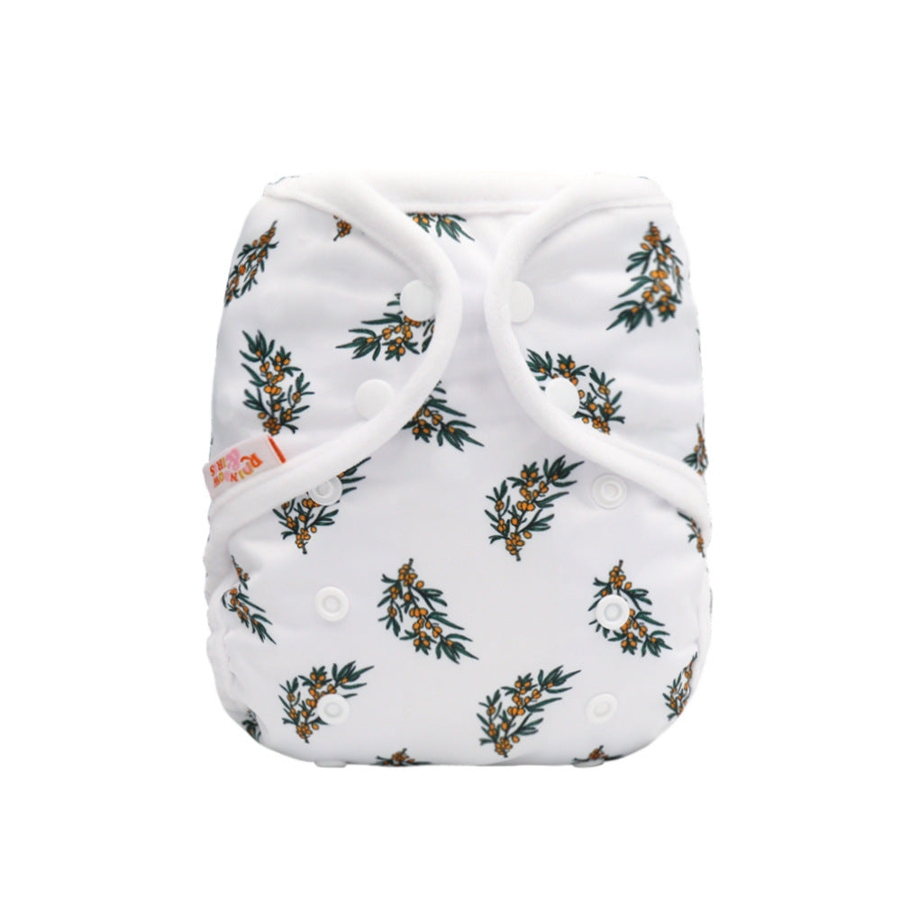Rainbo&amp;Iris Cute Fashion Cloth Diaper Cover With Rainbow Print Baby Gift Accessory