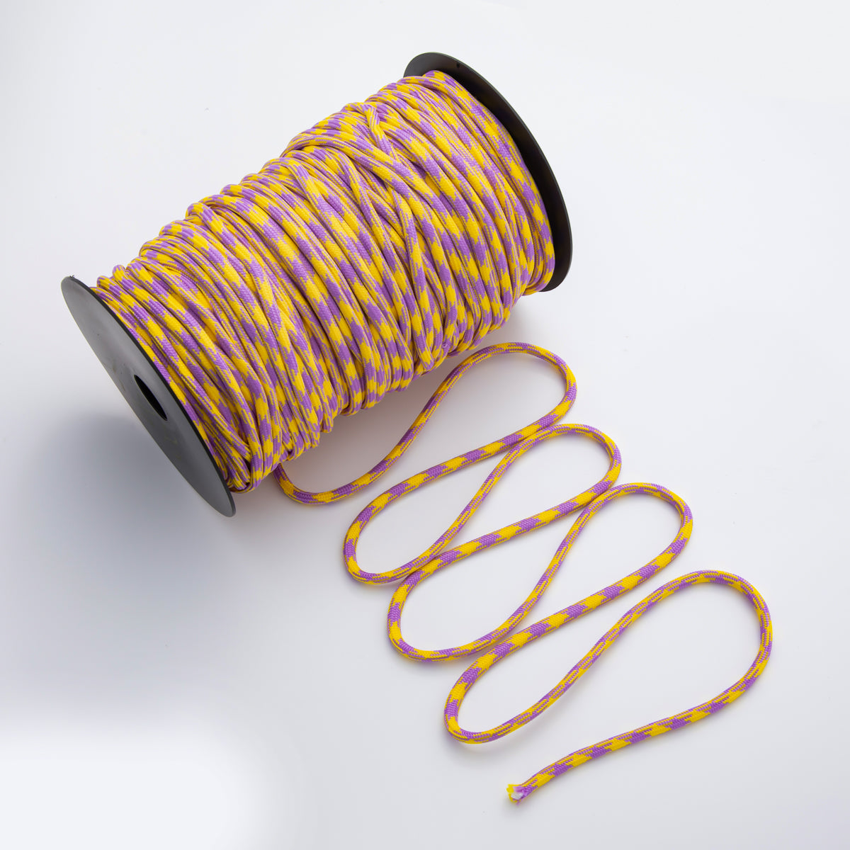 5mm Rainbow, Orange, Yellow Summer Cotton Cord Paracord Unfinished Chain by Yard for Necklace, Bracelet Finding | ROLL-1733 - ROLL-1735, ROLL-1751 - ROLL-1762