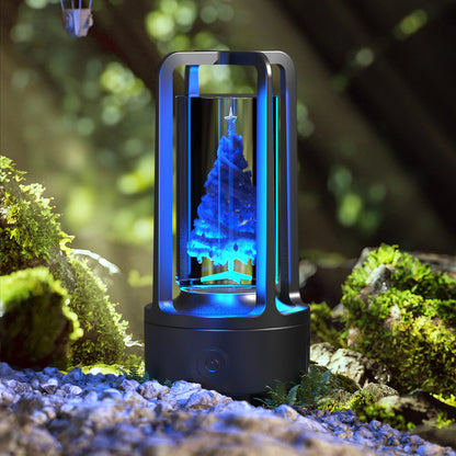 Creative 2 In 1 Audio Acrylic Crystal Lamp And Bluetooth Speaker Valentine&