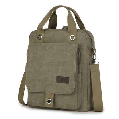 Canvas Trendy Casual Laptop Backpack
