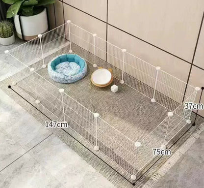 Small Dog Indoor Home Isolation Fence Cage