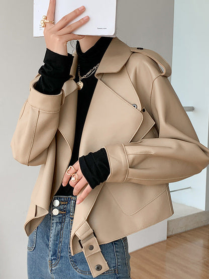 New Genuine Leather Clothes Women&