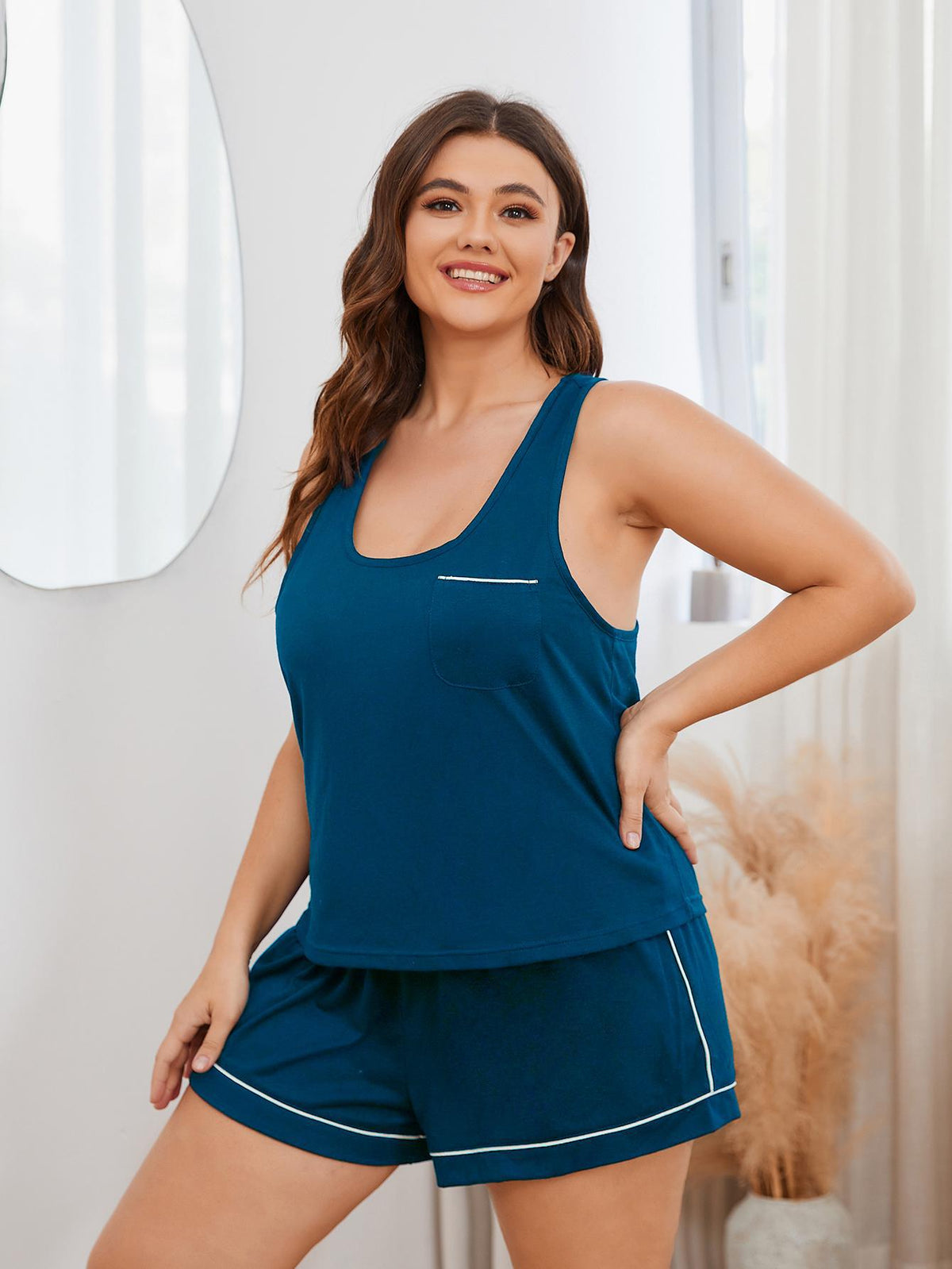“Bedtime” Shorts Lounge Set