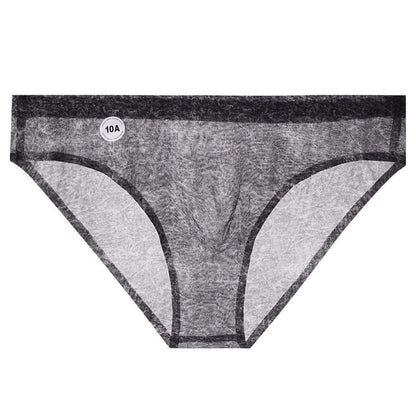 Tie-dye Print 10A Antibacterial Camellia Mens Seamless Briefs
