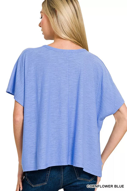 Zenana Round Neck Short Sleeve T-Shirt