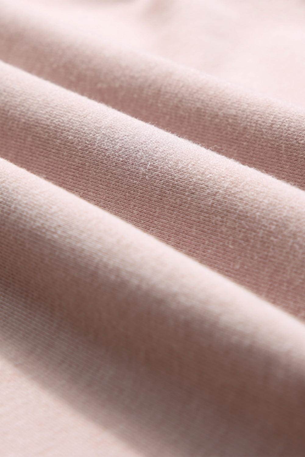 Textured Quarter Zip Long Sleeve Sweatshirt for Women