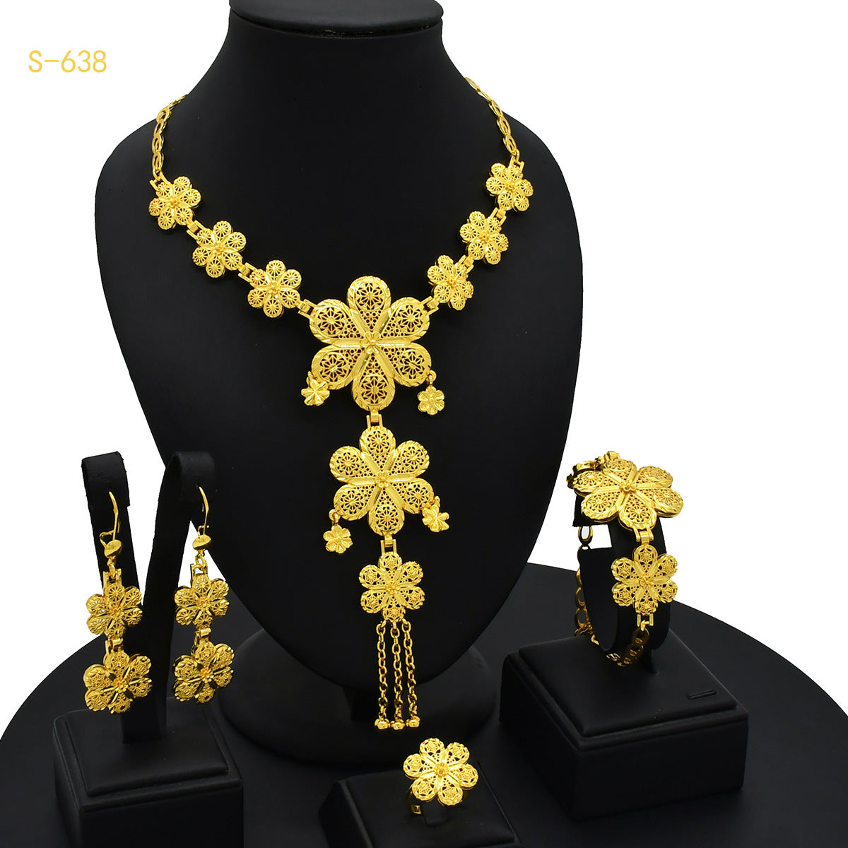24K Gold Plated Arabic Women&