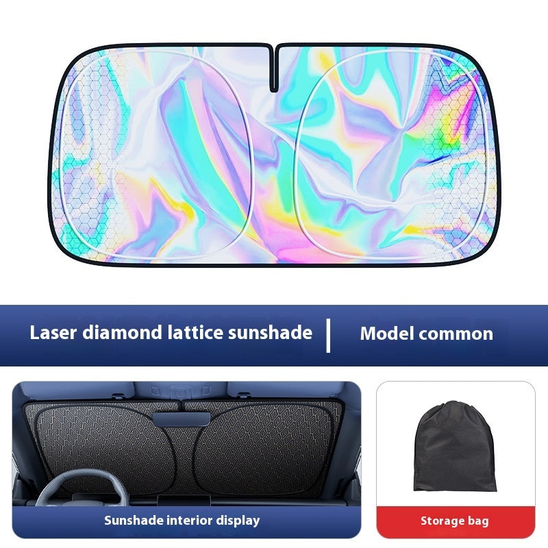 Car Laser Sun Shade Sun Protection Thermal Shroud