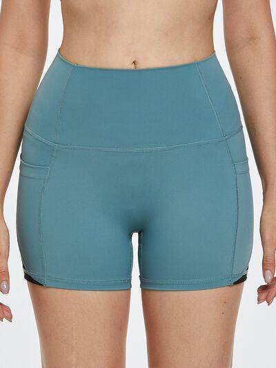 High Waist Active Shorts for Women with Stretch Comfort