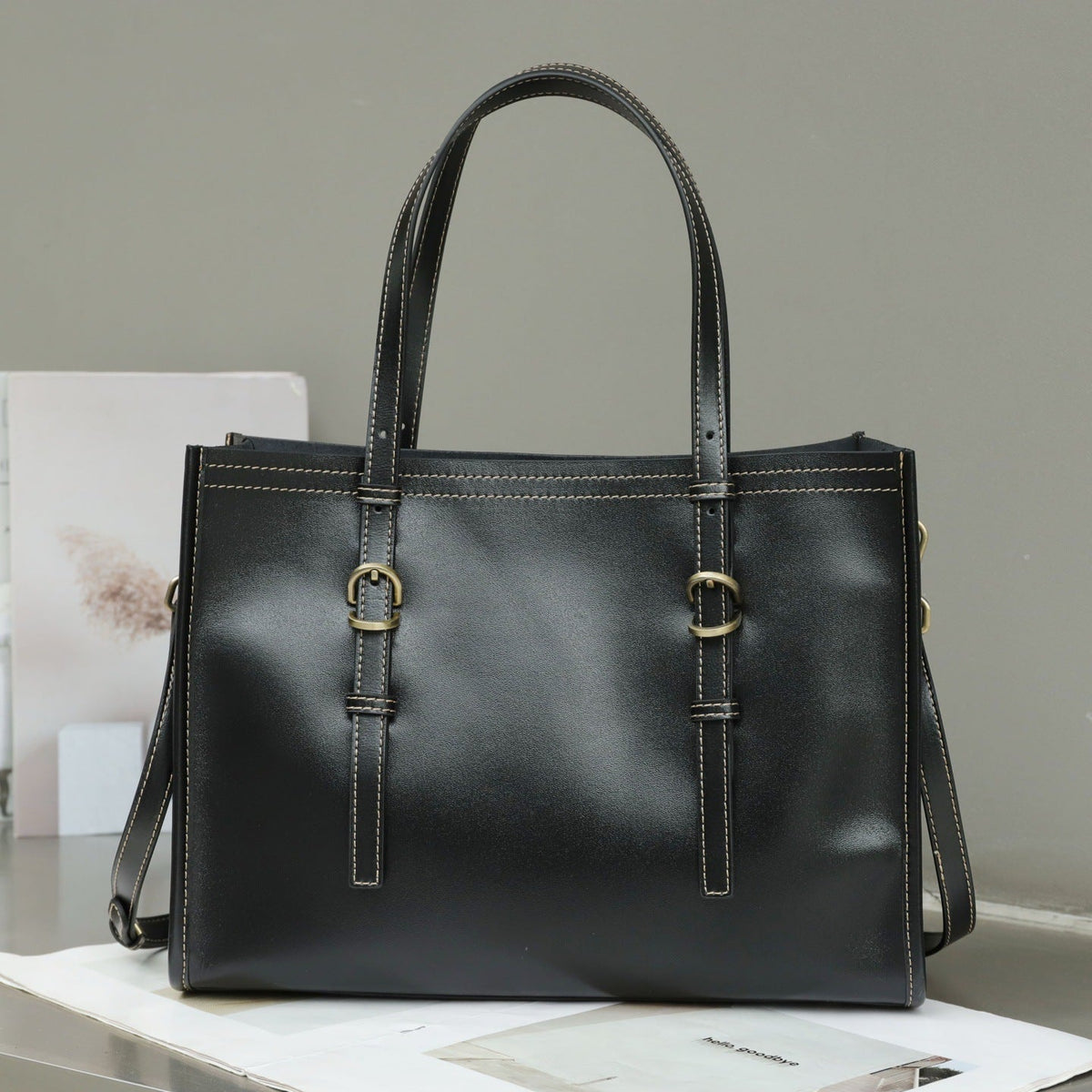 New Genuine Leather Women&