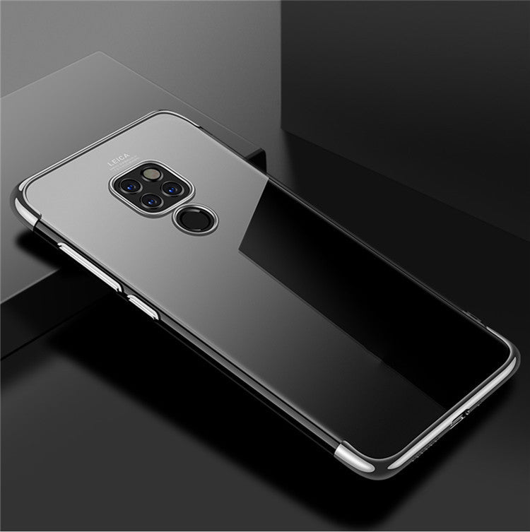 Three Section Tpu Transparent Mobile Phone Case