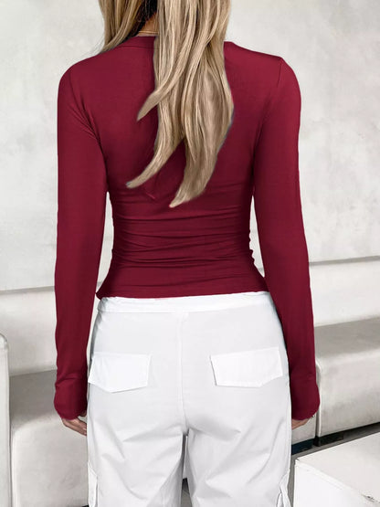 Slim Fit Long Sleeve T-Shirt