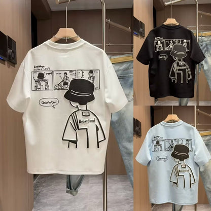 Brand Short Sleeve Ins 100 Cotton Coat Summer Men&