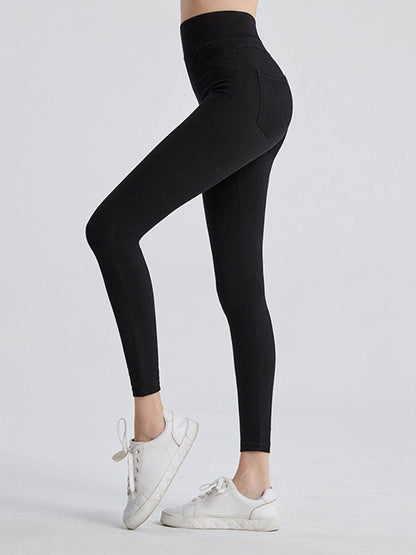 Wide Waistband Sports Leggings for Ultimate Comfort Fit
