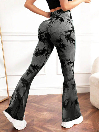 Tie-Dye High Waist Active Leggings for Women Comfortable Fit