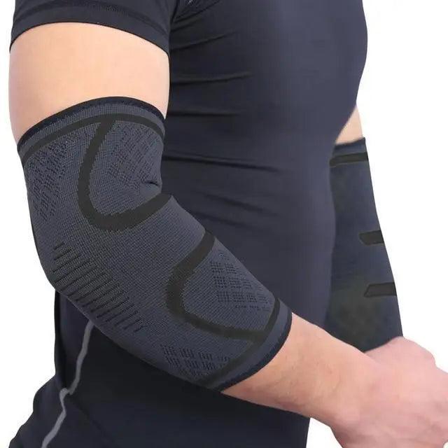 1PCS Instant Arm Support Elbow Sleeves Elastic Gym Elbow Support Sport Protective Pad Absorb Sweat Basketball Arm Sleeve For Workouts